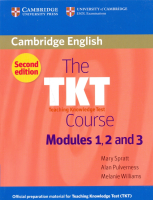 TKT Course Modules 1, 2 and 3 - пособие для подготовки к экзамену