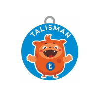 Брелок металлический Пэл