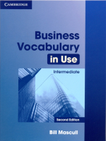 Business Vocabulary in Use Intermediate Level 2nd Edition with Key - пособие по лексике