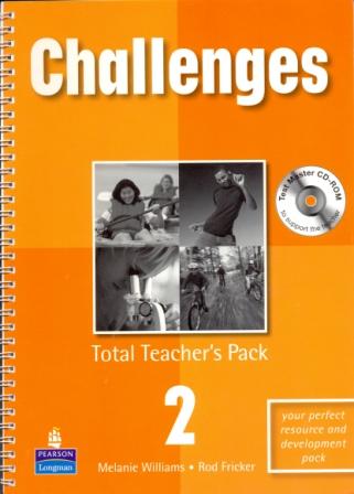 Challenges Level 2 1st Edition Total Teacher's Pack +R - книга для учителя с диском Challenges Level 2 1st Edition Total Teacher's Pack +R - книга для учителя с диском