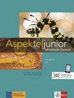 Aspekte junior C1 Kursbuch mit Audios und Videos- учебник с аудио и видео