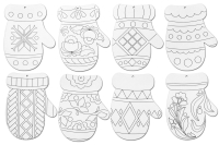 Заготовки для творчества из картона 