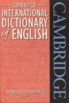 Cambridge International Dictionary of English Paperback - словарь