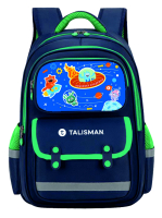 Рюкзак Талисман КОСМОС сине-зеленый