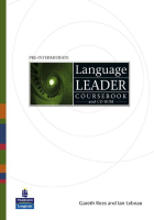 Language Leader Pre-Intermediate Level Student's Book +R - учебник с диском Language Leader Pre-Intermediate Level Student's Book +R - учебник с диском