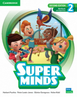 Super Minds 2Ed 2 Workbook + Digital Pack -  рабочая тетрадь с доступом к интернет ресурсам