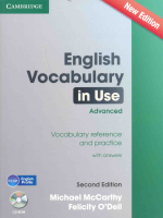 English Vocabulary in Use Advanced  2nd Edition with Key +R - пособие по лексике с ответами и диском