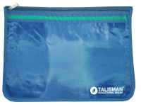 Папка для документов текстильная Talisman Education синий
