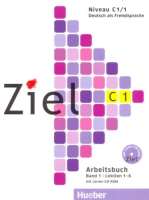 Ziel C1 Arbeitsbuch +R Band 1 - тетрадь с диском Часть 1 Ziel C1 Arbeitsbuch +R Band 1 - тетрадь с диском Часть 1