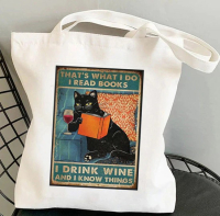 Сумка - шоппер с принтом