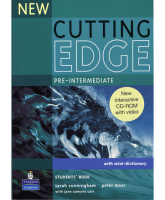 Cutting Edge Pre-Intermediate Level 2nd Edition Student's Book +R - учебник с диском