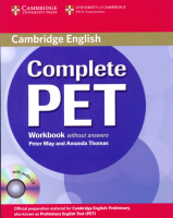 Complete PET Workbook +D - тетрадь с диском Complete PET Workbook +D - тетрадь с диском
