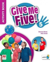 Give Me Five! Level 5 Activity Book + OWB 2021 -  рабочая тетрадь + код доступа к Online WB