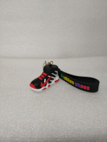 NIKE черный с красно-белыми вставками NIKE черный с красно-белыми вставками