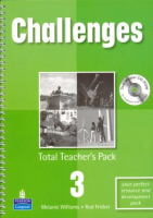 Challenges Level 3 1st Edition Total Teacher's Pack +R - книга для учителя с диском Challenges Level 3 1st Edition Total Teacher's Pack +R - книга для учителя с диском