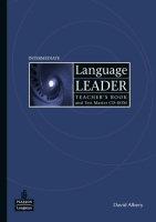 Language Leader Intermediate Level Teacher's Book +R - книга для учителя с диском