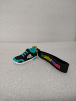 ADIDAS черный с бирюзовыми вставками ADIDAS черный с бирюзовыми вставками