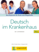 Deutsch im Krankenhaus Lehr- und Arbeitsbuch - учебник и тетрадь