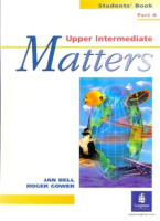 Matters Upper-Intermediate Level Student's Book A - учебник часть А Matters Upper-Intermediate Level Student's Book A - учебник часть А