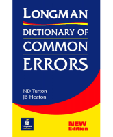 Longman Dictionary of Common Errors - словарь