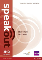 Speakout 2nd Edition Elementary Workbook no Key - рабочая тетрадь без ответов