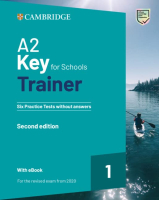 Cambridge English A2 Key for Schools Trainer 1 2020 Exams Practice Tests without Answers+Audio-тесты