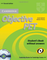 Objective PET 2nd Edition Student's Book no Key +R - учебник без ответов с диском