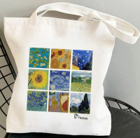 Сумка - шоппер с принтом Ван Гога