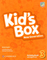 Kid's Box New Generation 3 Activity Book with Digital Pack - рабочая тетрадь