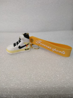 NIKE AIR белый с бледно-желтыми вставками