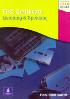 Longman Exam Skills First Certificate FCE Listening & Speaking Student's Book - учебник