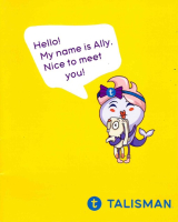 Тетрадь желтая Эли с игрушкой