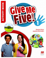 Give Me Five! Level 1 Activity Book+OWB - рабочая тетрадь с кодом Give Me Five! Level 1 Activity Book+OWB - рабочая тетрадь с кодом