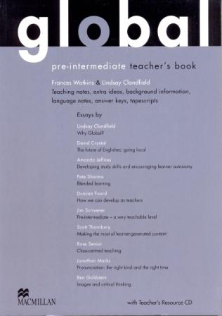 Global Pre-Intermediate Level Teacher's Book +R - книга для учителя с диском Global Pre-Intermediate Level Teacher's Book +R - книга для учителя с диском