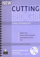 Cutting Edge Upper-Intermediate Level 2nd Edition Teacher's Book +R - книга для учителя с диском