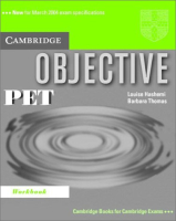 Objective PET 1st Edition Workbook no Key - тетрадь без ответов