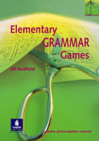 Elementary Grammar Games Teacher's Resource Book - раздаточные материалы