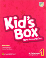 Kid's Box New Generation 1 Activity Book with Digital Pack - рабочая тетрадь