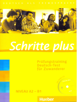 Schritte Plus Prufungstraining Deutsch +D - книга тестов с диском
