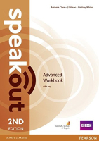 Speakout 2nd Edition Advanced Workbook with Key - рабочая тетрадь с ответами