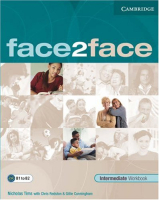 Face2Face Intermediate Level Workbook with Key - тетрадь с ответами