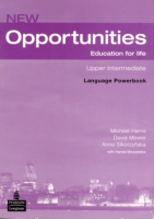 Opportunities New Education for Life Upper-Intermediate Level Language Powerbook +R - тетрадь и диск