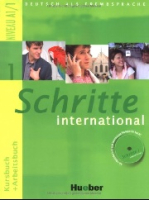Schritte International 1 Kursbuch und Arbeitsbuch +D - учебник и тетрадь с диском