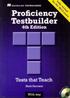 Proficiency Testbuilder 4th Edition with Key +D - книга тестов с ответами c диском Proficiency Testbuilder 4th Edition with Key +D - книга тестов с ответами c диском
