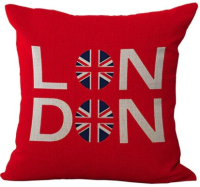 Декоративная наволочка в британском стиле (3)  45х45
