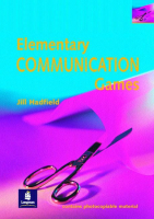 Elementary Communication Games Teacher's Resource Book - раздаточные материалы Elementary Communication Games Teacher's Resource Book - раздаточные материалы