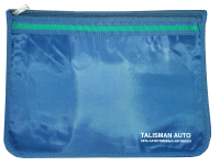 Папка для документов текстильная Talisman AUTO синий