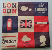 Декоративная наволочка в британском стиле (8)  45х45