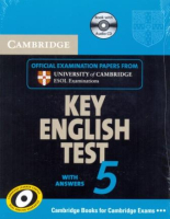 Cambridge Key English Test 5 Self-study Student's Book with Key +D - учебник c ответами и диском Cambridge Key English Test 5 Self-study Student's Book with Key +D - учебник c ответами и диском