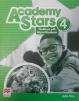 Academy Stars 4 Workbook + Digital - рабочая тетрадь с кодом